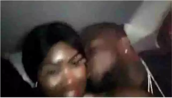 Davido And His South African New Babe Loved Up Inside A Car (Photos)
